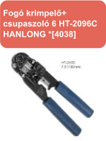 Fogó krimpelő+csupaszoló 6 HT-2096C HANLONG *[4038]