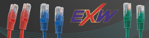 EXW színes patch kábelek