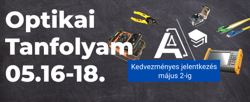 Optikai Alaptanfolyam 2022.05.16-18.