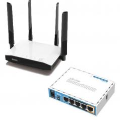Access Point, Router. Routerboard, Tűzfal