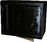 Rack szekrény 12U  fali 19" fekete RBA-12-AS6-BAY-A1 Triton