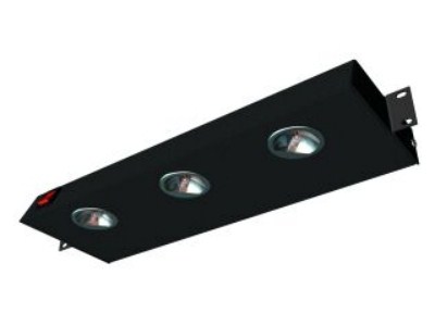 Rack szekr. világítás 19" 1U 3-as spot kapcs. fekete RAB-OJ-X01-A1 Triton*