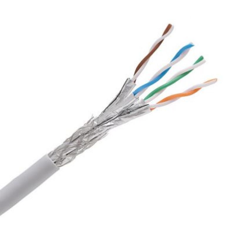 Kábel Cat7 S/FTP fali LSOH  500m  szürke 10Giga KE1000HS23-Dca KELine [11199]