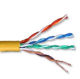 Kábel Cat5E  UTP patch  PVC sárga 100-091 Excel [12142]