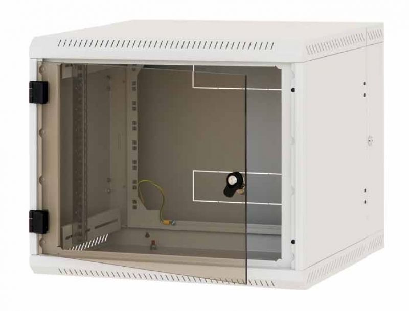 Rack szekrény 6U fali 19" szürke 2 részes RBA-06-AD6-CAY-A1 Triton