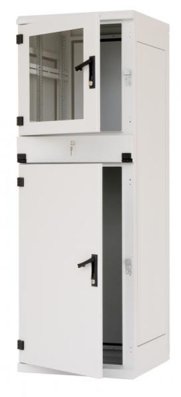 Rack szekrény 37U álló 19" szürke IP20, 2 részes RPA-37-A66-CAX-A1 Triton