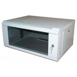 Rack szekrény  4U fali 19" 600x600 szürke 3MM [13706]