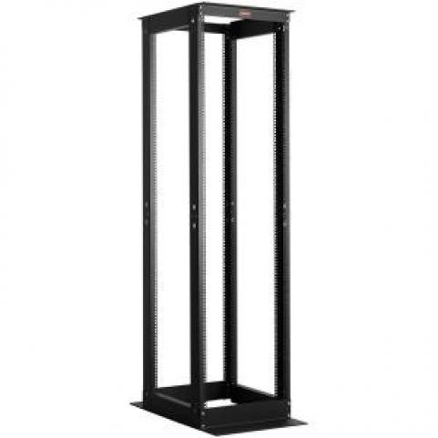 Rack keret 42U álló 19" fekete dupla LN-OF42UDD870-BL Lande
