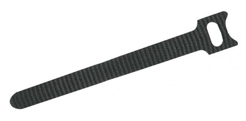 Kábelkötegelő 150x12mm fekete tépőzáras 10db/csom OEM [14936]