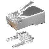 Modulár dugó RJ45 Cat6 STP patch/fali (1,1mm) 50µ" EXW [1700]