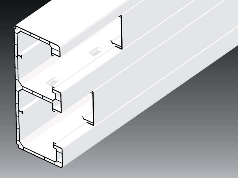 Kcs 160x65mm parapet csatorna fehér 2m/szál PK 160X65 D HD Kopos