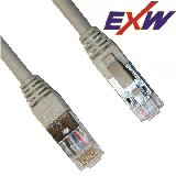 Patch kábel Cat6A S/FTP  3m  szürke 50µ" LSOH EXW [1837]