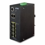 Switch  1G 10p (8x100M/1G SFP+2x100M/1G RJ45) DIN IGS-10080MFT Planet [15204]