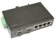 Switch  1G  5p (4x1G RJ45 2x100M/1G SFP) DIN IGS-620TF Planet [15207]-a