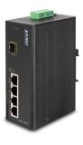 Switch   100M  5p (4x100M RJ45 PoE+100M SFP) DIN ISW-514PTF Planet [15259]