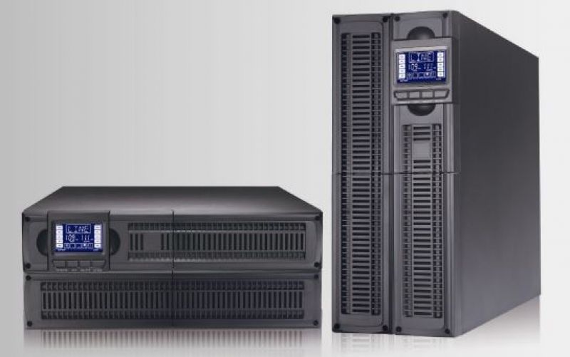 Szünetmentes táp.  3000VA/2700W álló/rack 19" 2+2U PlusIII-3KLRB Aplus [15312]*