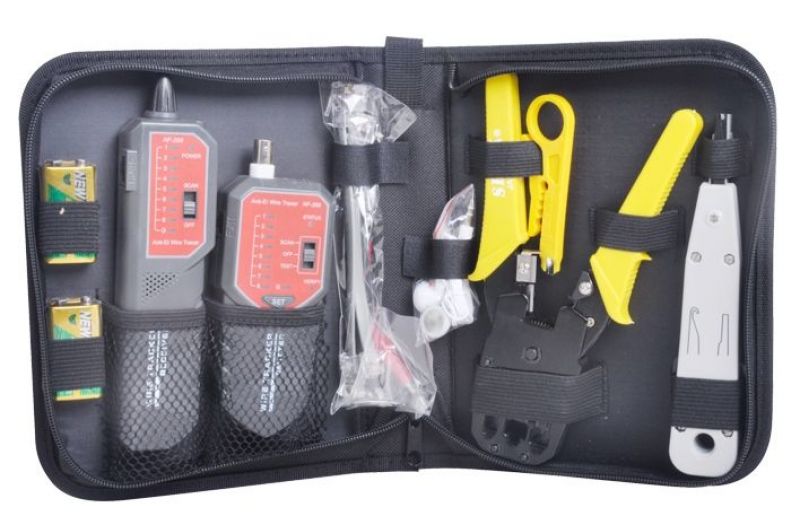 Szerszámkészlet Ethernet hálózatépítő NF-1205 Noyafa [15594]*