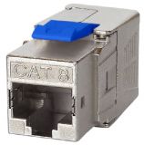 Modulár betét RJ45 Cat8 SFTP 180° sz.n. EXW [15942]