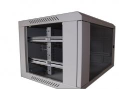 Rack szekrény 12U  fali 19"  szürke 12U600x600 3MM [16055]