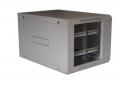 Rack szekrény 12U  fali 19"  szürke 12U600x600 3MM [16055]-b