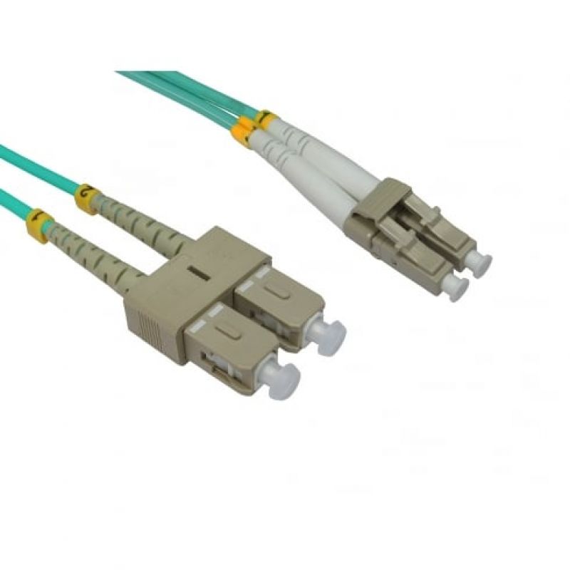 Patch kábel MM 50/125 (OM3) LC/UPC < > SC/UPC DLX  5m OptiC [16058]