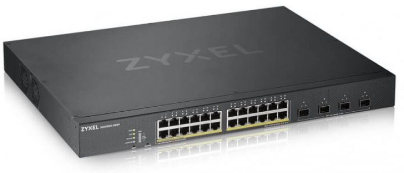 Switch 10G 28p (24x100M/1G RJ45 PoE+4x10G SFP+) XGS1930-28HP ZYXEL *[16090]