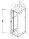 Rack szekrény 37U álló 19" fekete RMA-37-L88-BAX-A1 Triton-a