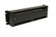 Rack DIN modul tartó 19" 3U fekete 3MM [16166]*-d