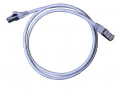 Patch kábel Cat6 F/ UTP  2m  szürke 50µ" PVC iSUN *[16230]