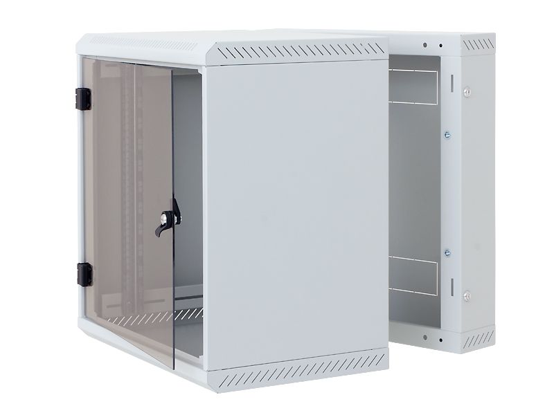 Rack szekrény 4U fali 19" szürke 2 részes RBA-04-AD6-CAY-A1 Triton