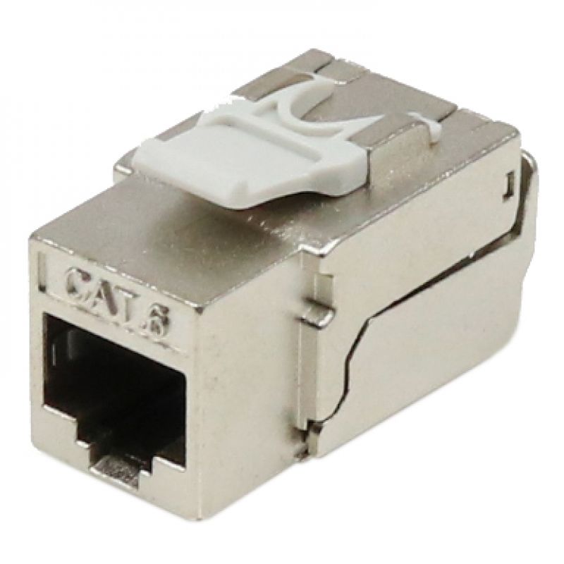 Modulár betét RJ45 Cat6 SFTP  90° sz.n. EXW *[16423]