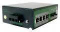 Switch  1G  6p (4x100M/1G RJ45 PoE+2x1G SFP) ipari DIN IPS-2SF60004 CRD [16828]-c