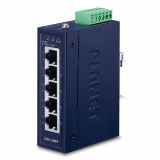 Switch  1G  5p (5x100M/1G RJ45) DIN ISW-500T Planet [17044]