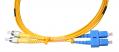 Patch kábel SM 9/125 FC/UPC < > SC/UPC DLX   2m OptiC [17194]-a