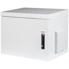 Rack szekrény  9U fali 19" 600x600  szürke kültéri Lande [17217]