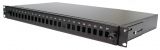 Patch panel optikai Üres 24p (SC slx/LCdlx) rack 19" 1U RAB-FO-X47-SL KELine