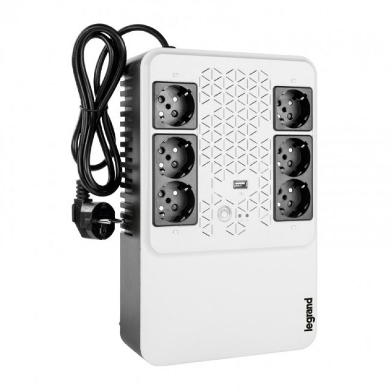 Szünetmentes táp.   600VA/360W asztali KEOR Multiplug (310081) Legrand [17394]