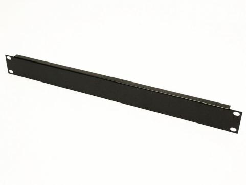 Rack takaró panel 19" 1U fekete 3MM *[17474]