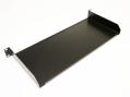 Rack polc 19" 1U 300mm fekete fix 3MM (17485)-a