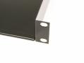Rack polc 19" 1U 300mm fekete fix 3MM (17485)-b