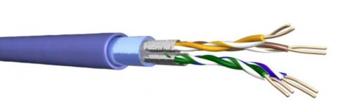 Kábel Cat6A F/FTP fali LSHF 500m kék v. UC500 AS23 (60011268) Draka [17505]