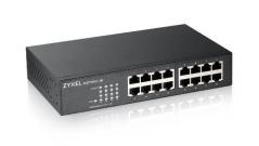 Switch  1G 16p (16x100M/1G RJ45) GS1100-16v3 ZyXEL *[17727]