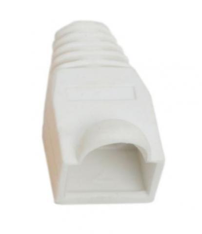 Törésgátló RJ45 UTP/FTP gumi fehér OEM [17747]