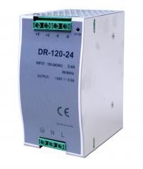 Tápegység 24V/5A (120W) ipari DIN DR-120-24 APower [17912]