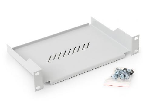 Rack polc 10" 1U 150mm szürke fix RAC-UP-X01-C1 Triton