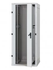 Rack szekrény 27U álló 19" 600x600  szürke RMA-27-A66-CAY-N1 Triton [18690]