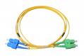 Patch kábel SM 9/125 SC/APC < > SC/UPC DLX   1m OptiC [18992]-a