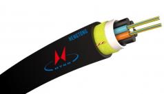 Kábel opt. SM 9/125  24ér kültéri/lég (ADSS) HDPE OEM [19009]