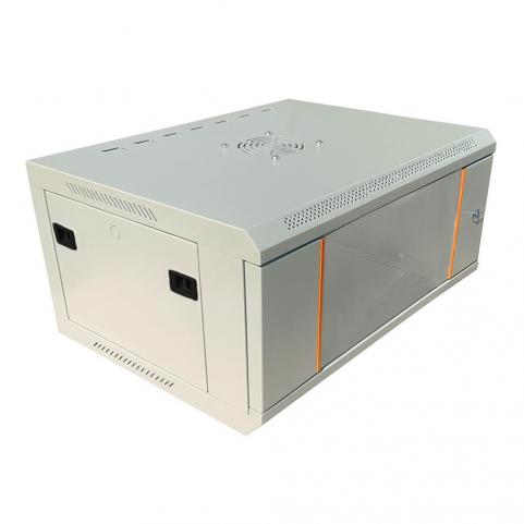 Rack szekrény  4U fali 19" 600x450  szürke RackSys [19030]