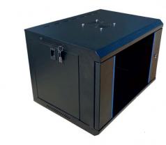 Rack szekrény  6U fali 19" 540x400 fekete VF [19033]
